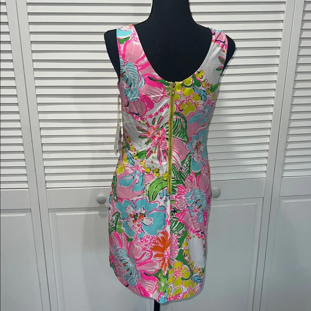 NWT Lilly Pulitzer Target 20th Anniversary Nosey Posie Sleeveless Dress Lace 🩷 - Picture 6 of 12